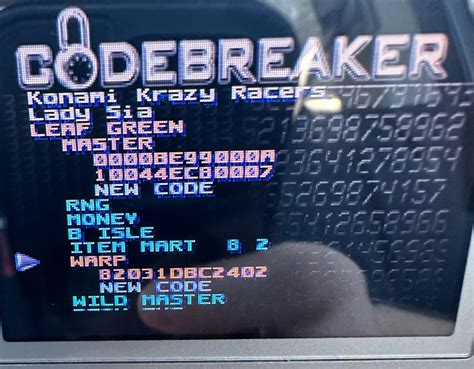 GameShark Code and CodeBreaker Code gamesharkcodes for .